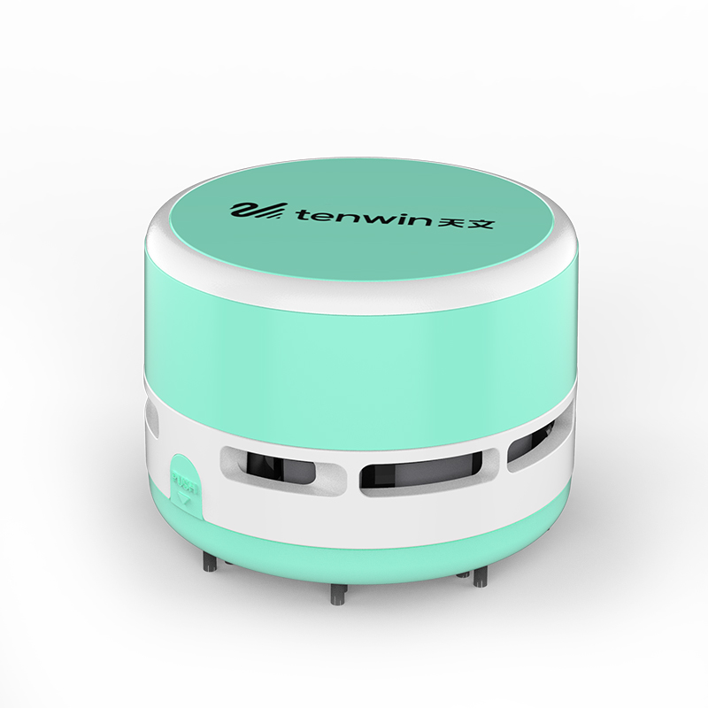 Desk Vacuum Cleaner Mini Dust Cleaner Desktop Keyboard Cleaner Rubber Dust Collector For School Classroom Office School Supplies: Blue