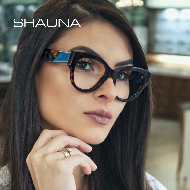 Shauna Mode Gemengde Kleuren Vrouwen Brillen Frame Leesbril UV400