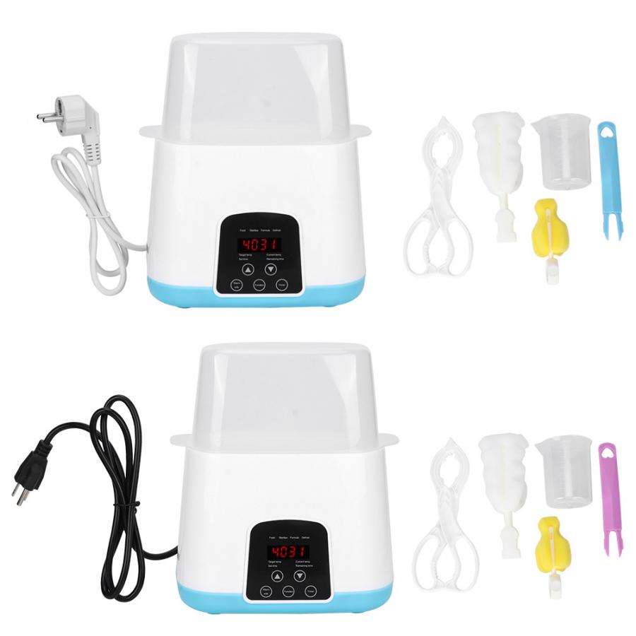 Multi-Function Milk Warmer Heater Double Bottle Sterilizer for Baby Breast Milk Feeding Intelligent Thermostatic System Warmer