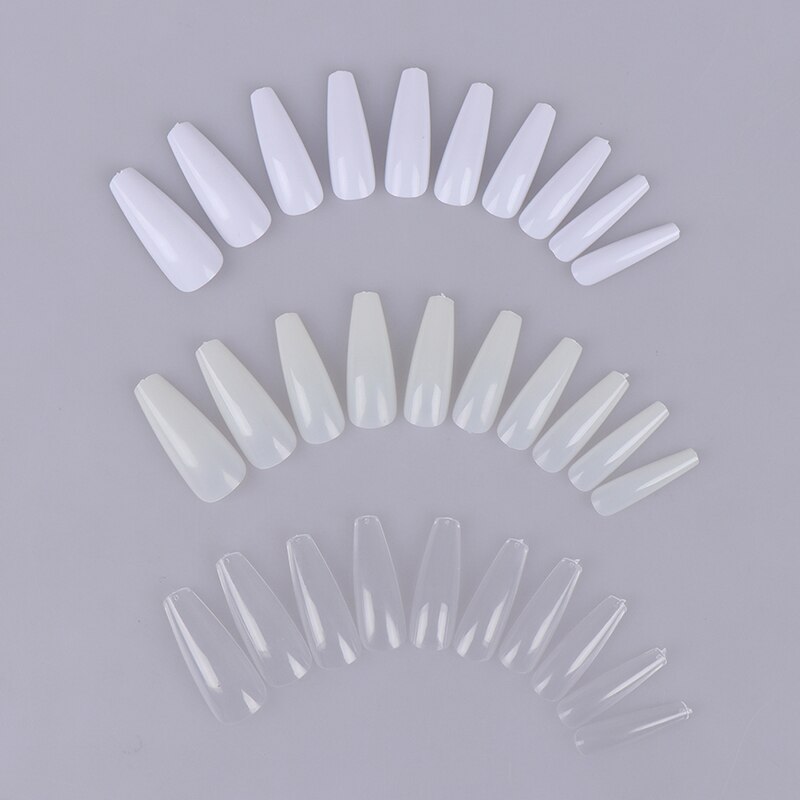 100Pcs Professionele Volledige Cover Fasle Nail Acryl Valse Valse Nail Art Vingernagel Ovale Art Vingernagel Full Color Kaart Polish