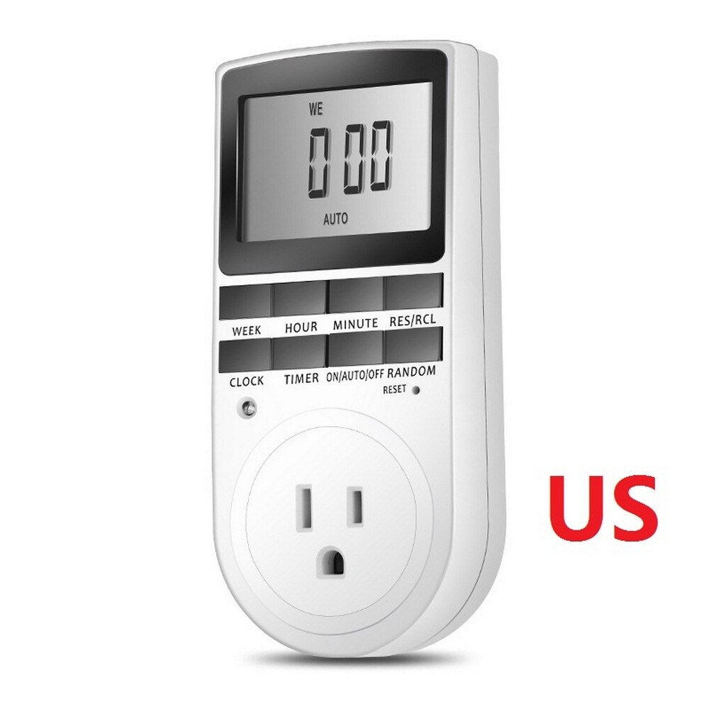 Elektronische Digitale Timer Watt Meter Wattmeter Strom Kwh Energie Monitor Meter Sauerei 230V 50Hz 7DayOutlet Energie Analyzer: uns