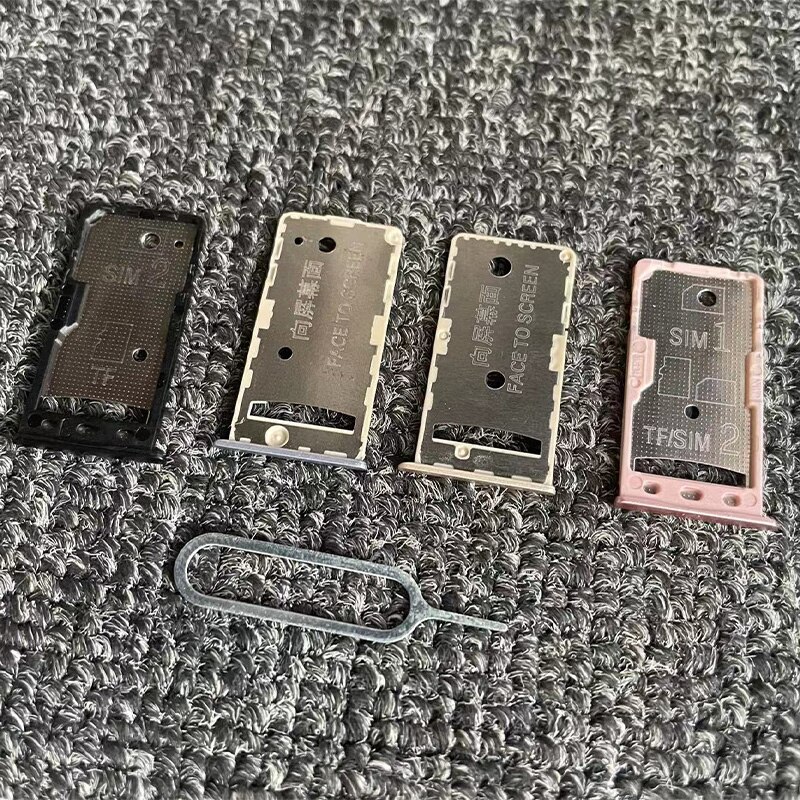 10Pcs Voor Xiaomi Redmi 5A Sim Tray Slot Houder Adapter Connector Vervanging Reparatie Onderdelen: Mix Color