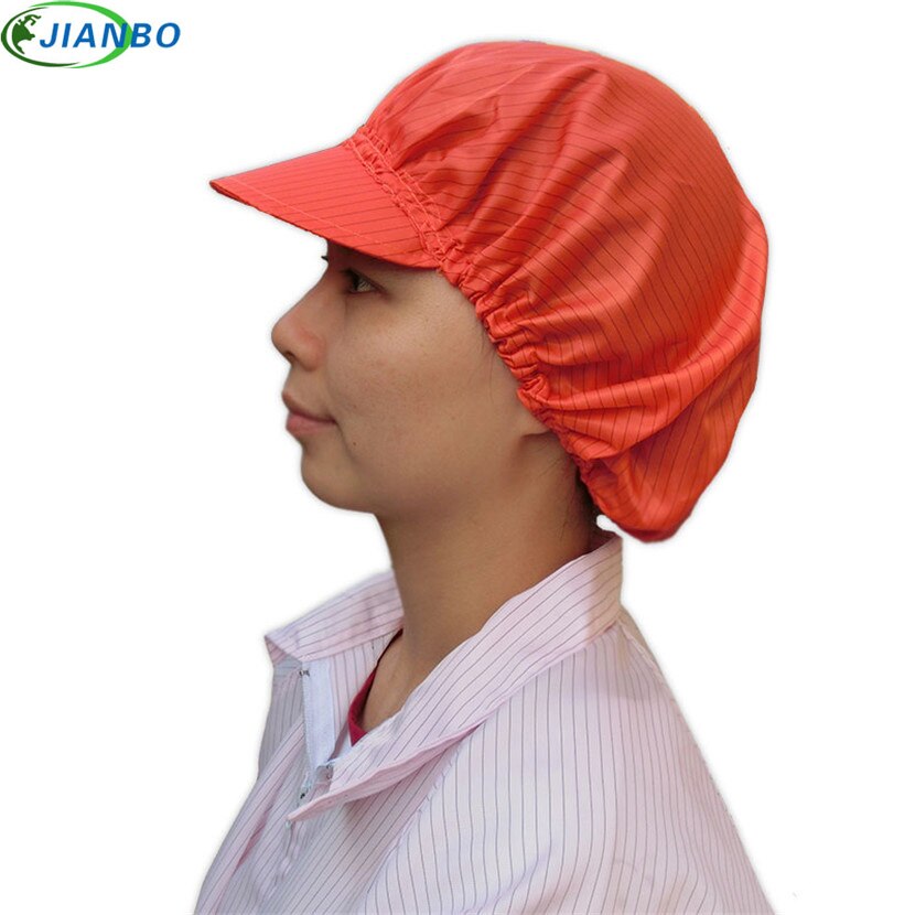 Factory Outlet Anti-Static Hats Safety Cleanroom Dustproof ESD Mens Clean Room Protective Electronics Factory Work Cap