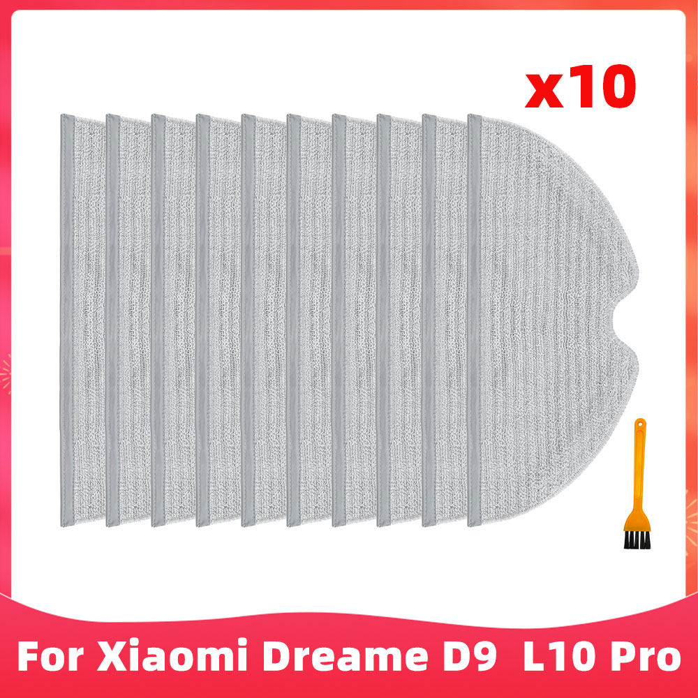 Fit For ( Dreame D9, D9 Max, L10 Pro, Trouver LDS Finder ) Roller Side Brush Mop Water Tank Filter Dust Box Accessory Part: Blue