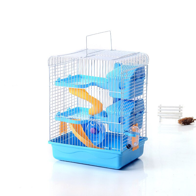 Picture of Pets Bingo 3-storey Hamster Cage Portable Luxury V... – Grandado