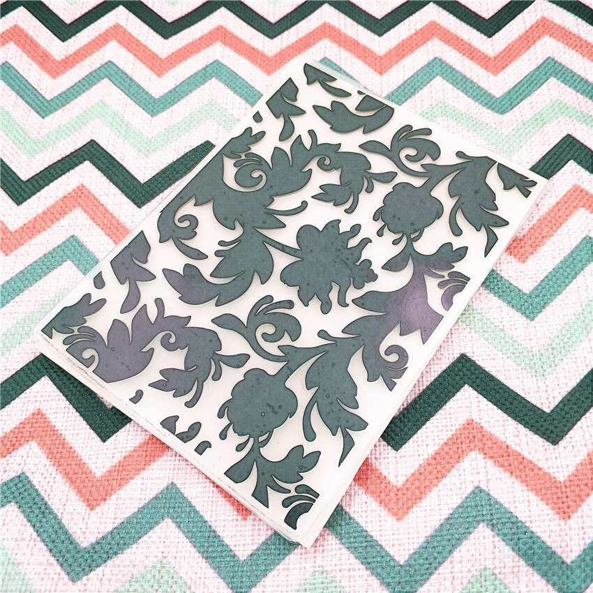 plastic leaves template craft card making paper card album wedding decoration scrapbooking Embossing folders