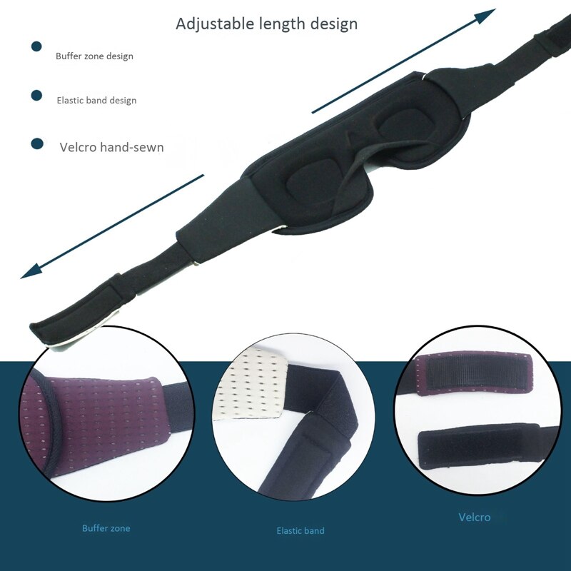 3D Sleeping Eye Mask for Sleep Soft Bandage on Eyes Eyepatch