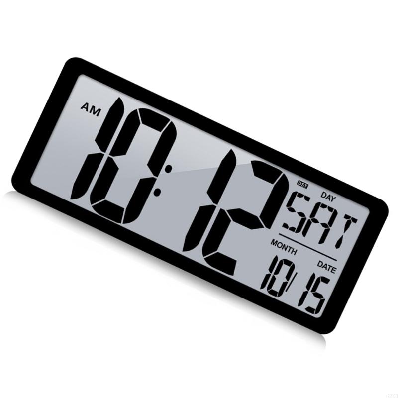 62kd 14 LCD digitale klok Displays tijd, temperatuur, datum met achtergrondverlichting klokken