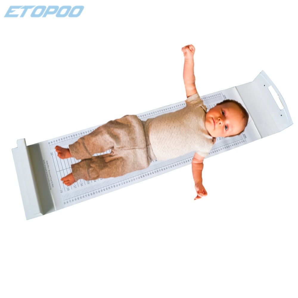 0-100cm Popular Baby Height Measuring Scale/Infantometer Soft PVC For Infant Baby Body Mat Growth Ruler Map Ruler Tape