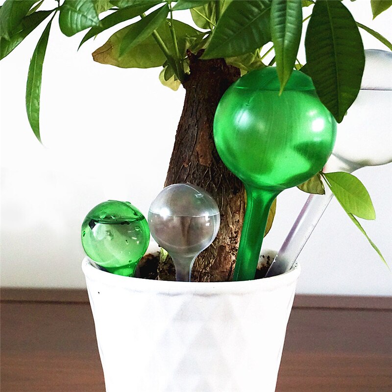 Automatisk växt självbevattning vattenmatare plast pvc boll växt blommor vattenmatare inomhus utomhus bevattning vattenkanna