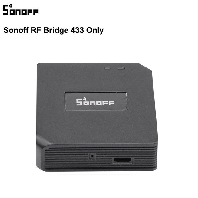 Itead SONOFF RF Bridge 433Mhz Wifi Wireless Signal Converter PIR2 Motion Sensor DW1 Door Window Alarm Sensor Smart Home Security: SONOFF RF Bridge