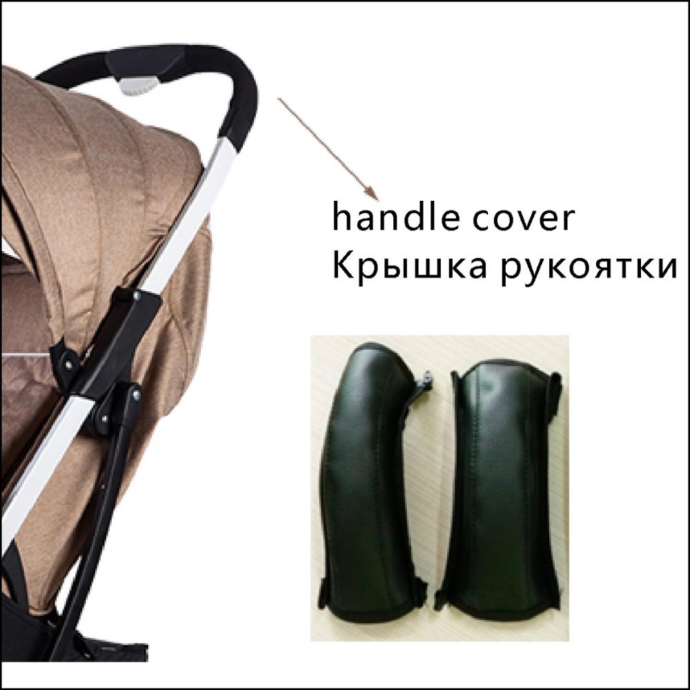 Yoya Plus YOYA Plus Baby Kinderwagen Armlehne Pu Schutzhülle Rollstühle Hanled Abdeckung: Weiß