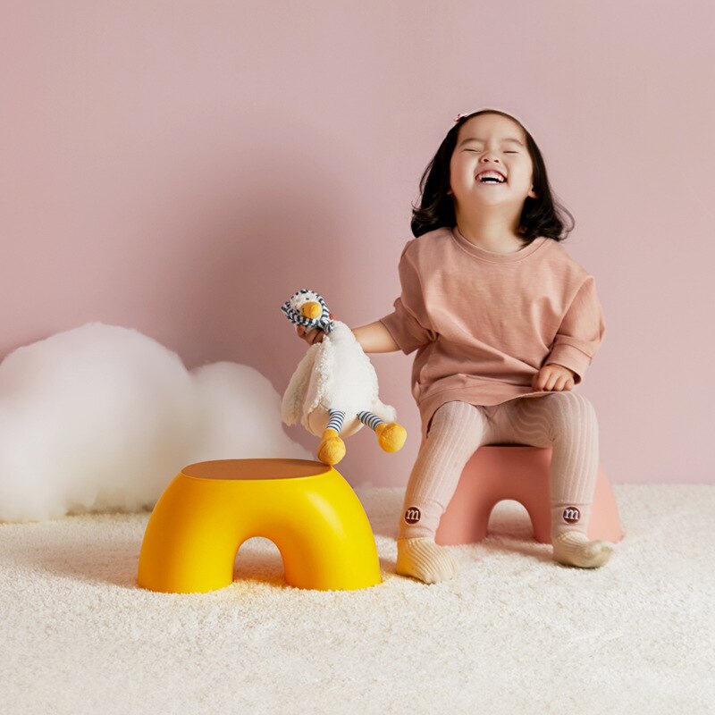 Børns skammel skridsikker holdbar husstand soveværelse stue lille sæde børns møbler dekoration produkter