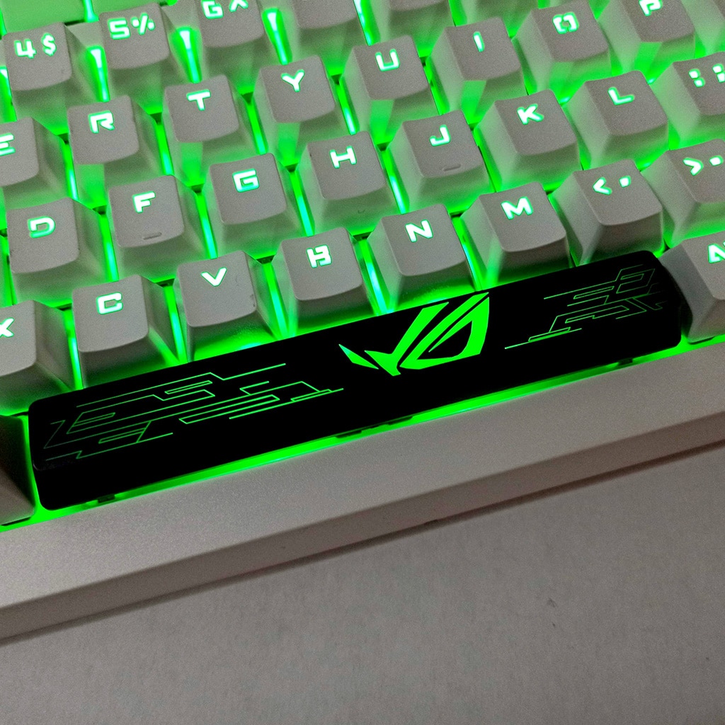 Diy-tastenkappen mit dem motiv des verlorenen sohnes, leertastenkappen aus abs mit hintergrundbeleuchtung für razer 6.0u und corsair 6.5u k70 k65 k95 mechanische tastaturen