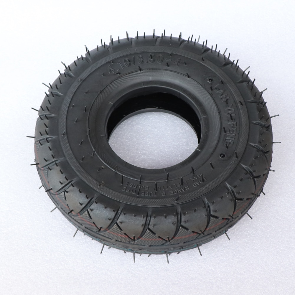 Pneu extérieur de chambre à air résistant de moto 4.10X3.50-4 4.10/3.5-4 pour le Scooter de Cobra de Torando de Bigfoot de bicyclette de vtt aller Kart