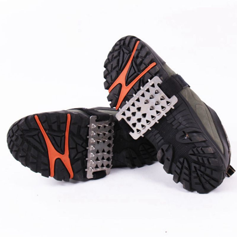 Climbing Equipment Crampons Climbing Crampons Ice Stainless Steel Crampon Snow Ice Sharp Walking Outdoor Hiking Travel kits