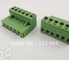 6Pin 5.08Mm Blokaansluiting Staightneedle