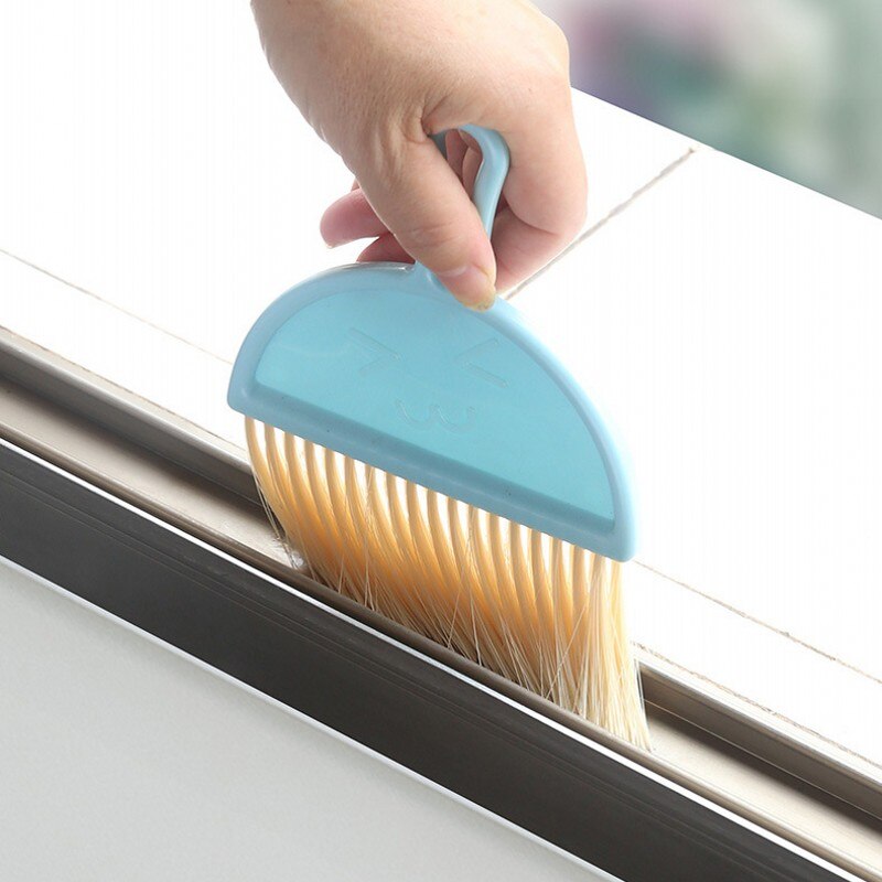 Mini Desk Broom Set Cleaning Brush Small Broom Dustpans Set Desktop Keyboard Sweeper Garbage Cleaning Shovel Home Cleaning Tools