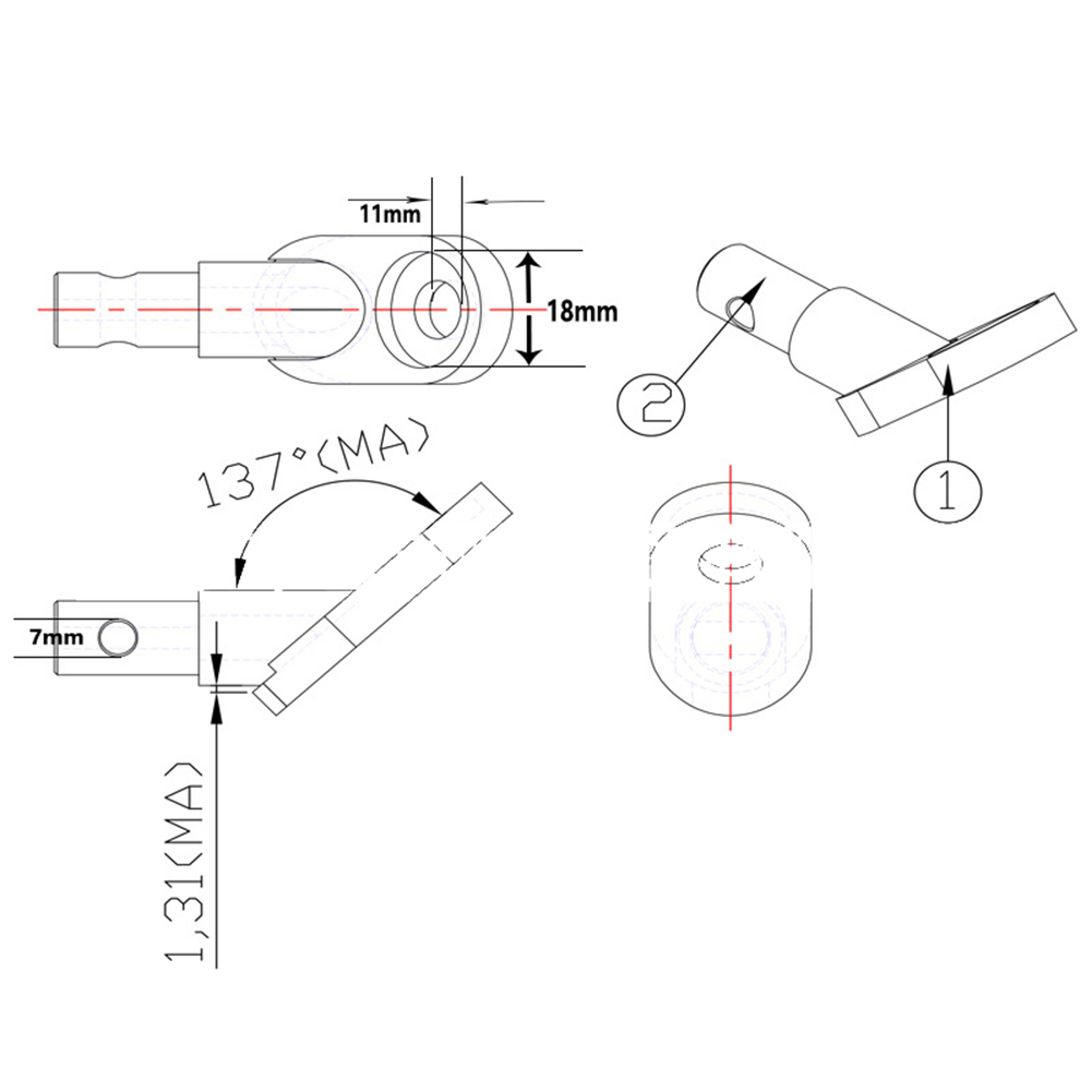 Acoplador de enganche de barra de remolque de bicicleta, embrague de acero, pieza de repuesto de ciclomotor, Linker para remolques de bicicleta, accesorios de bicicleta