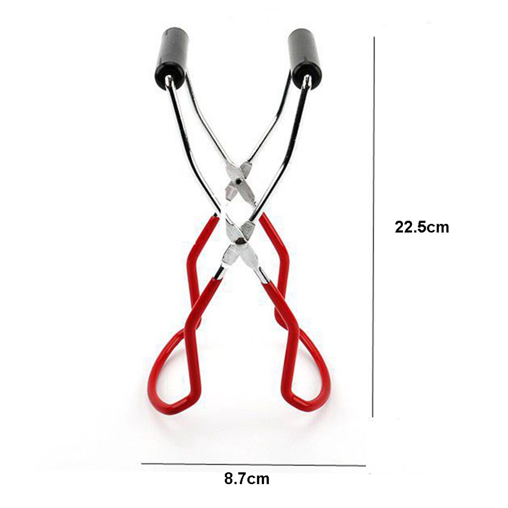 Blikken pot tang roestvrij staal anti-verbranding handvat lifter voedingsfles anti-val clip klem