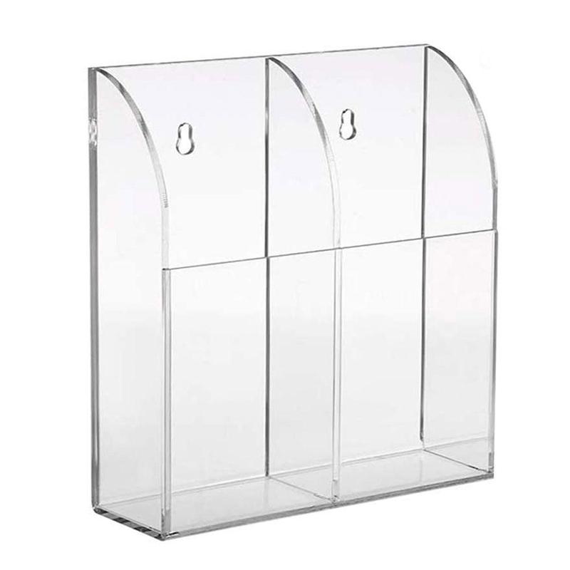 Acrylic remote control display box custom plastic box for hotel air conditioning