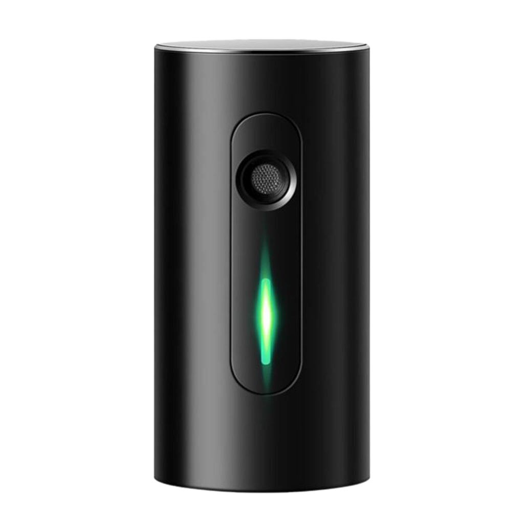 Mini purificador de aire O3, generador de ozono para refrigerador, armario, olor a humo, polvo, elimina la desinfección: Black