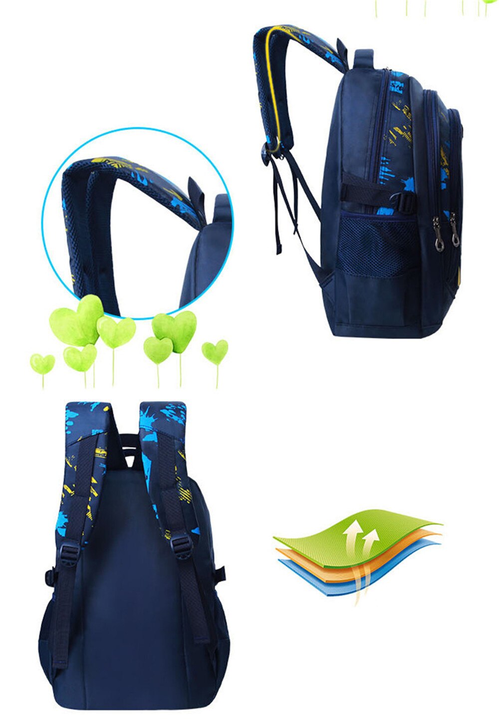 Neue freundlicher Schule taschen Jungen und Mädchen Schule Rucksack Daypack Rucksack für freundlicher Nylon Tragen beständig Reise Rucksack Mochila