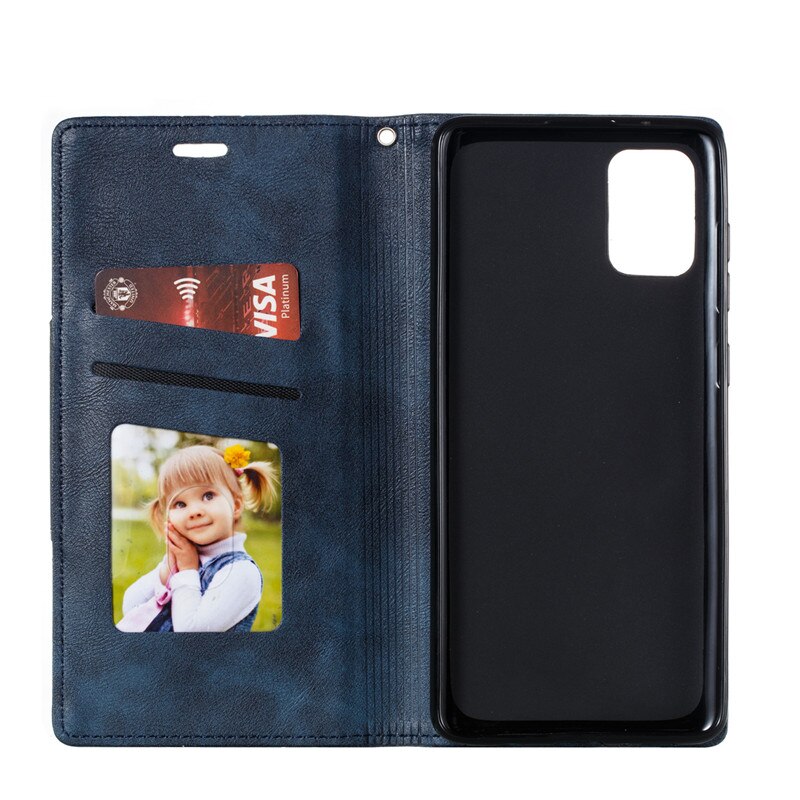 Capa de couro para xiaomi redmi, capa estilo carteira com flip magnético e porta-cartões, para redmi 9 t 6.53&quot;