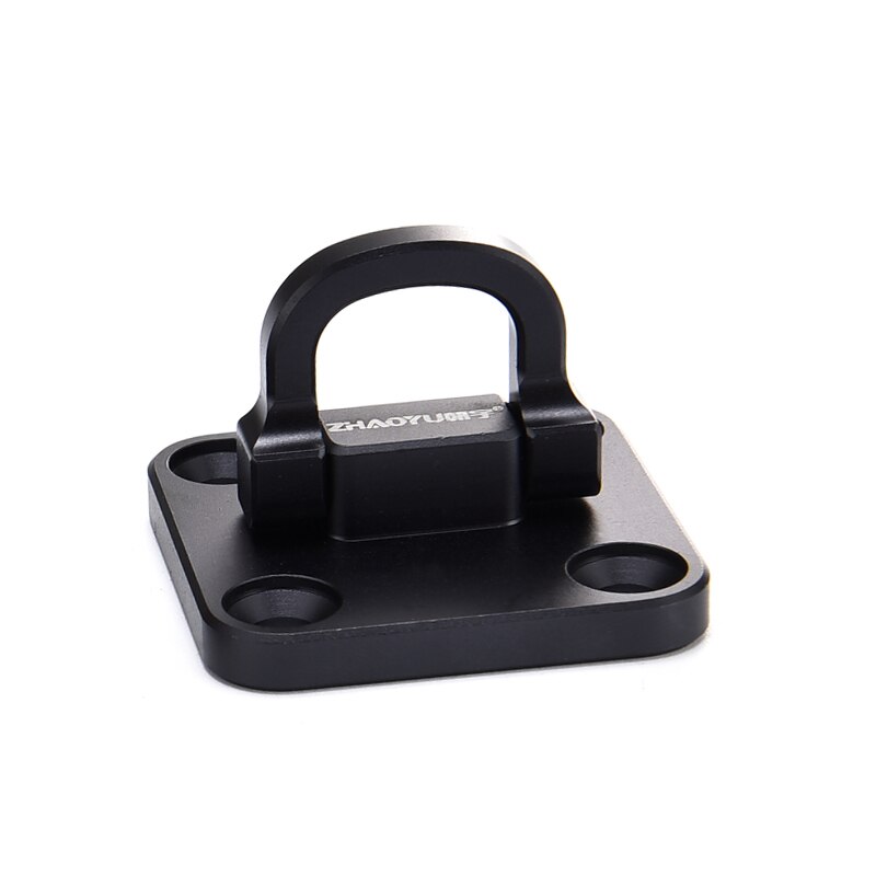 Opvouwbare hengel, verloren haak, haak, multifunctioneel, veer, touw, haak, viskist, accessoires, schaar, stoel, visgerei: Zwart