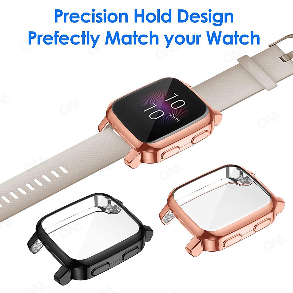 Beschermhoes Voor Garmin Venu Sq Case Full Screen Protector Shell Bumper Cases Voor Garmin Horloge Venu Sq Muziek Accessoires