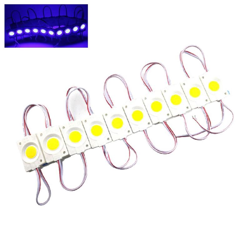 10 Stks/set Led Cob Module 2.4W 12V Dc Reclame Licht Module Led Licht Licht Woord Cob Box Bron teken Strip K8C4