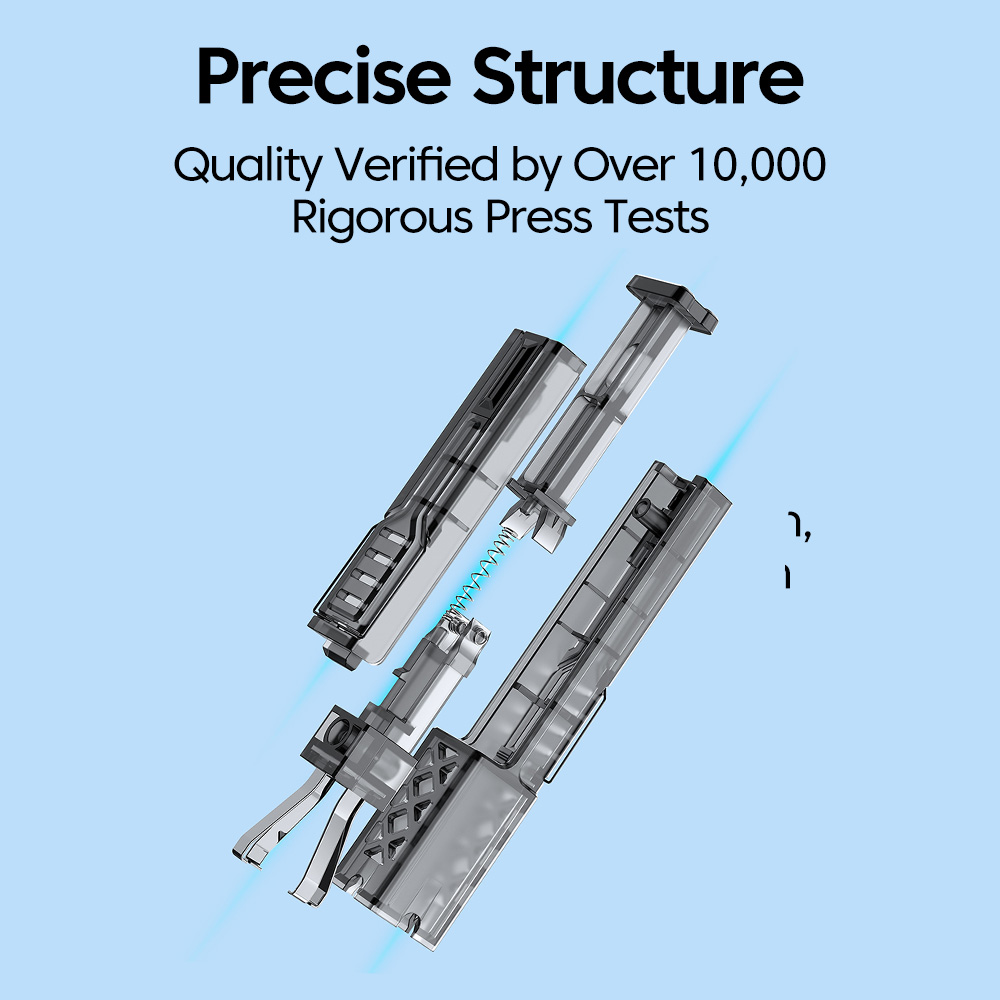 Ściągacz robić przełączników i keycapów 2 w 1, narzędzie robić czyszczenia przełączników klawiatury mechanicznej i klawiatury gamingowej.