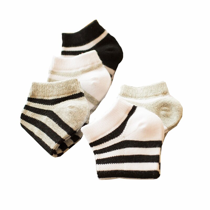 5 paia/lotto Bambini Calzini E Calzettoni Primavera e di Autunno Della Banda del Cotone di Alta Qualità di Marca studente Bambini Calzini E Calzettoni 4-12 Anni Del Bambino ragazzi Calzini E Calzettoni: 4 / ForAge 3 to 5 Year