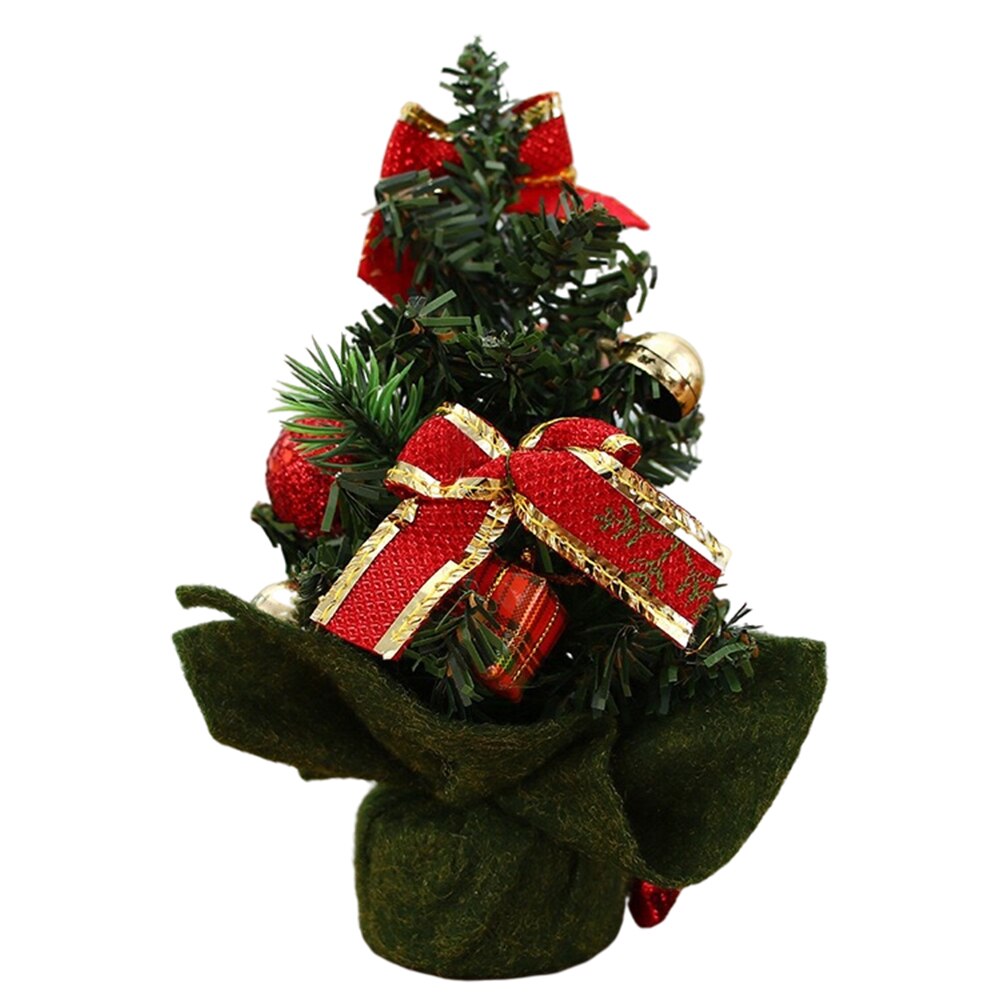 Mini sapin de noël 20cm, petit sapin de pin placé sur le bureau, décoration de maison, de noël pour enfants, nouvel an, Xma