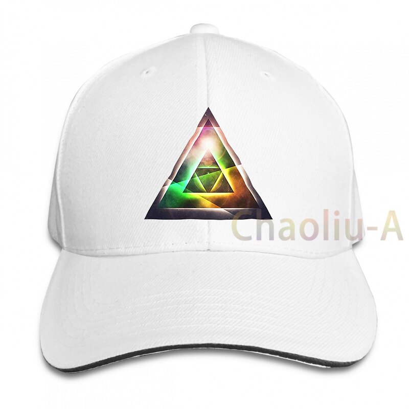 Spiritual Path Triangle Pyramid Chakra Numerology Clip Svg Japan Rianbow Baseball cap men Trucker Hats adjustable cap: 1-White