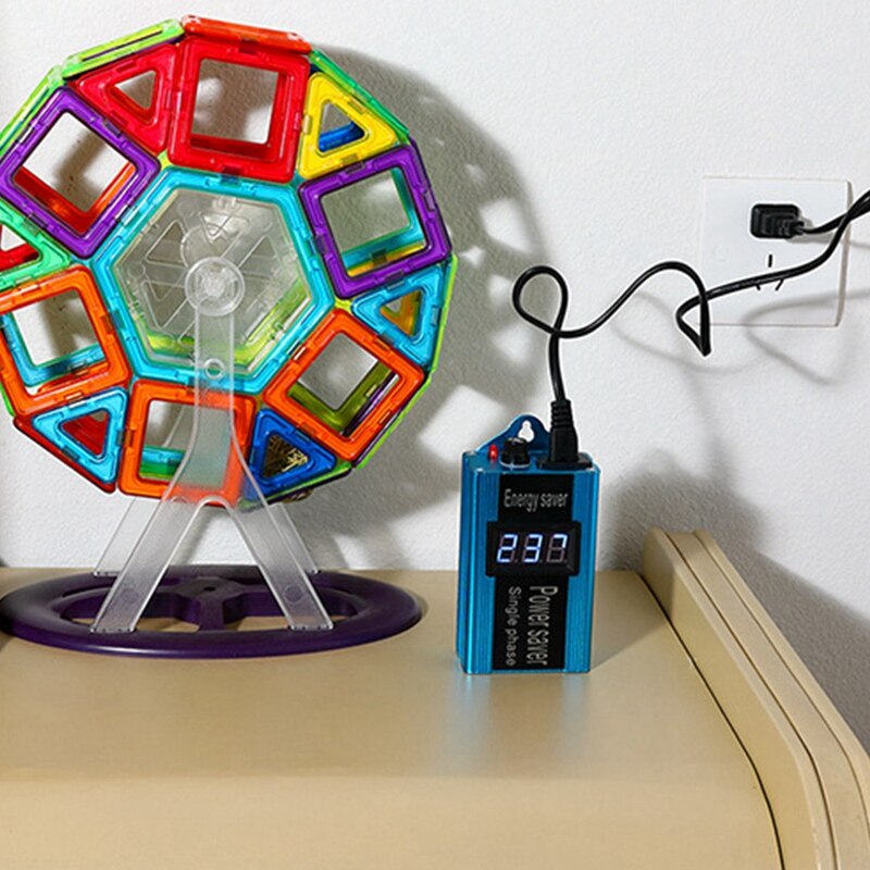 Intelligent Power Saver Energy Saving Devices Smart Power Factor Saver Electricity Saving Box 100KW, US Plug