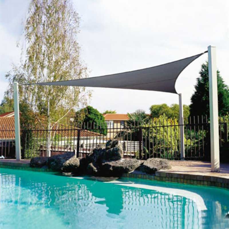 Vandtæt fortelt solsejl solafskærmning sejl til udendørs have strand camping terrasse pool solsejl telt solafskærmning nem at opbevare