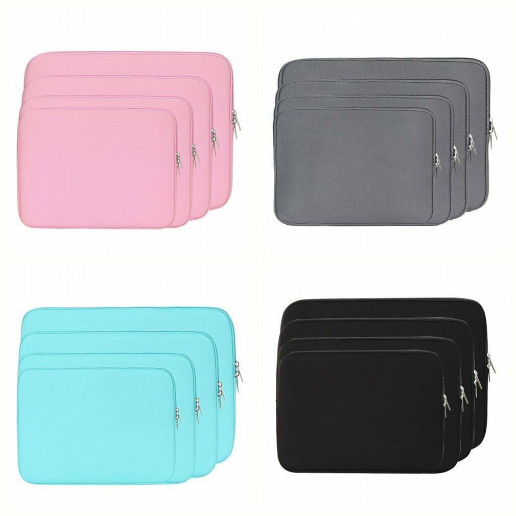 Novo Notebook Laptop Sleeve Case Bag Bolsa Capa Para MacBook Air/Pro 11''13''14''15'Protective Saco Para Notebook