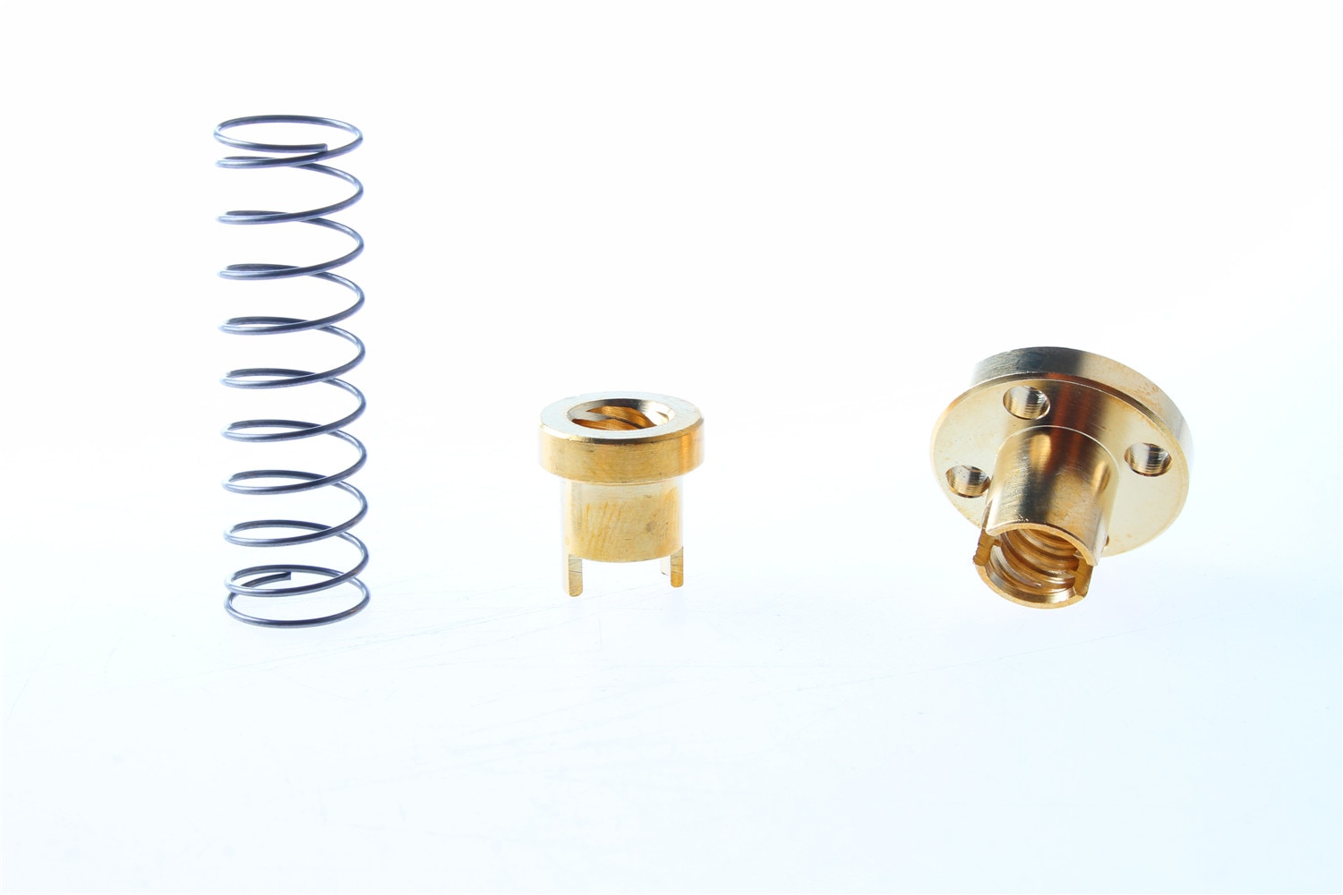 T8 Spring Loaded Anti Backlash Nut Elimination Gap Nut for 8mm Acme Threaded Rod Lead Screws DIY CNC 3D Printer Parts