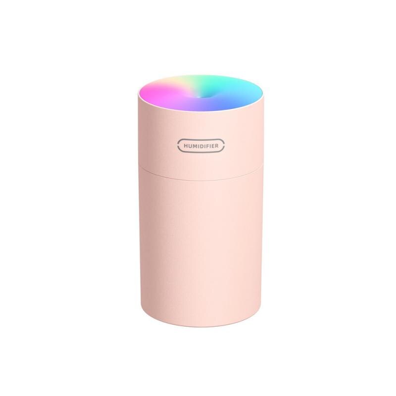 270/300ml Air Humidifier Ultrasonic Aroma Essential Oil Diffuser Mini USB Cool Mist Maker Aromatherapy With Colorful Light: Type 1-2  270ml