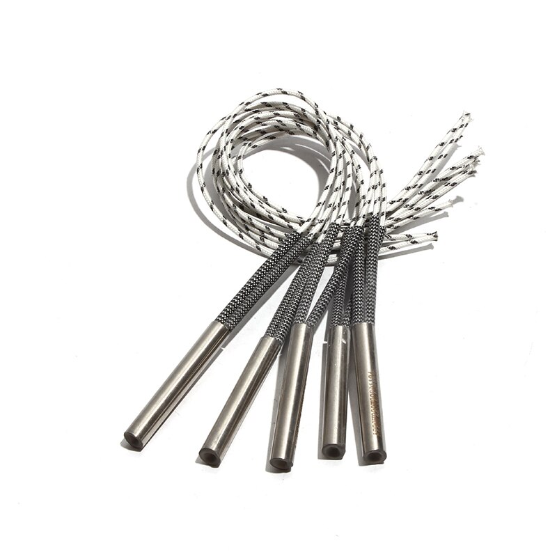 Cartridge Heater 10x16 5Mm/170Mm/175Mm/180Mm/185Mm 670W-750W Verwarmingselement 316SS 220V/110V/380V Enkele Kop Heater Pijp 5Pcs