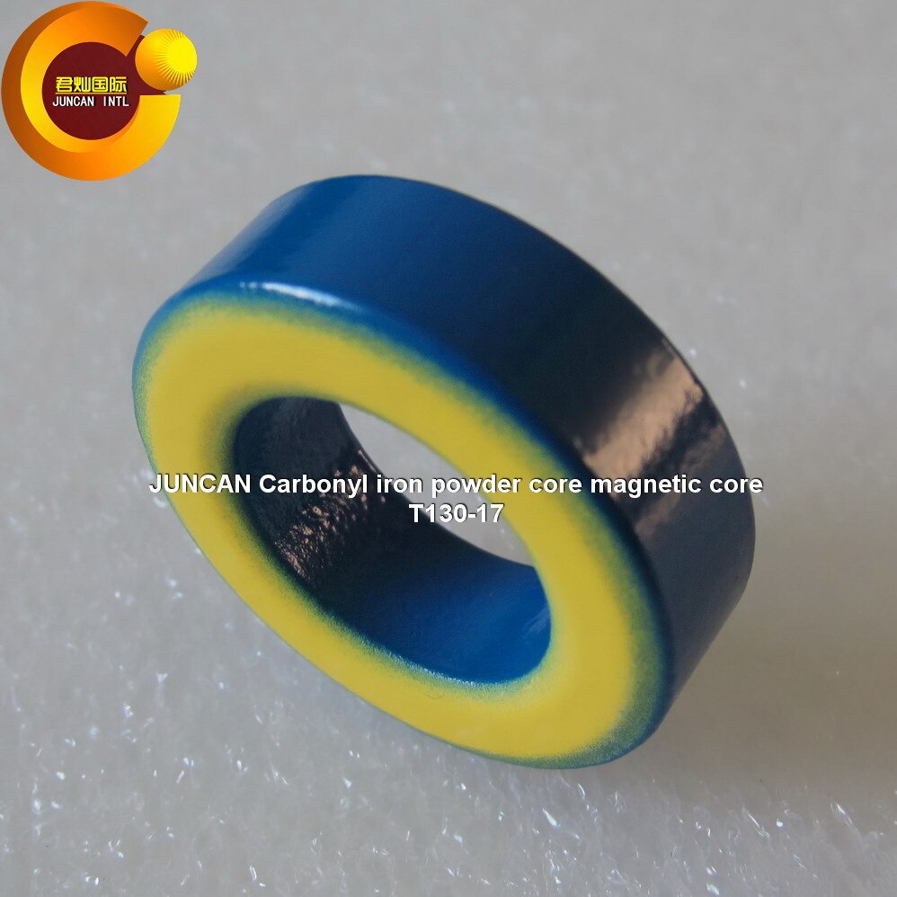T130-17 High frequency magnetic core of carbonyl iron powder core soft magnetic core high Q