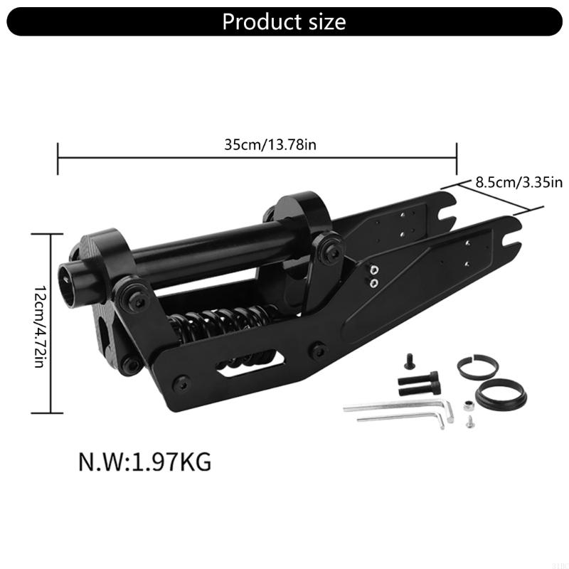 Industriell elektrisk sparkesykkel, forgaffelfjæringe, jevn kjøringe, vibrasjonsreduksjonssystem til  m365 pro 2