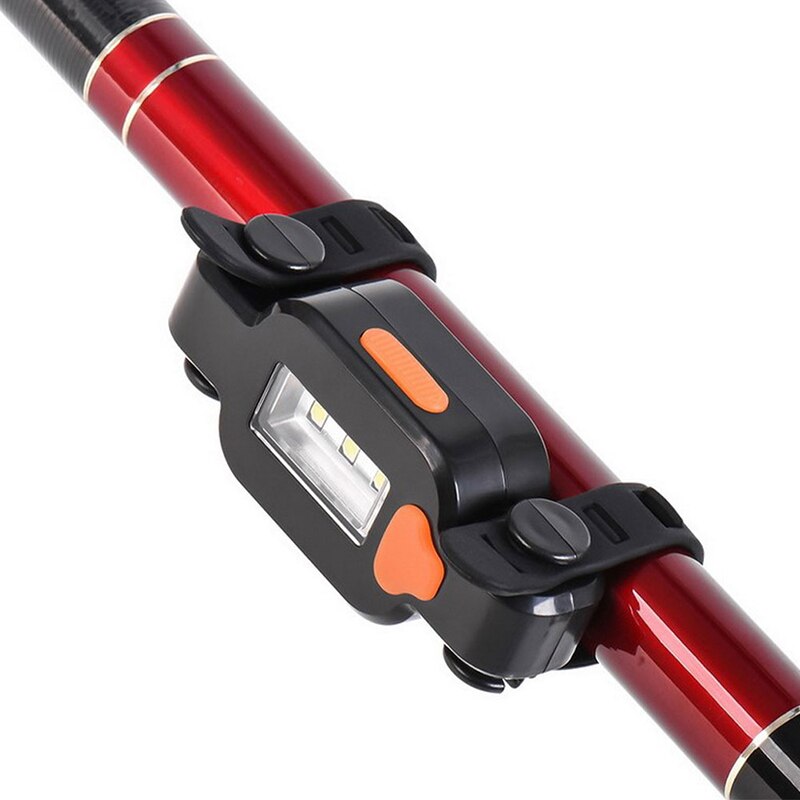 Capteur de canne à pêche LED, lampe à Induction par gravité, alarme sonore de morsure de poisson, détecteur de pêche, 1 ensemble