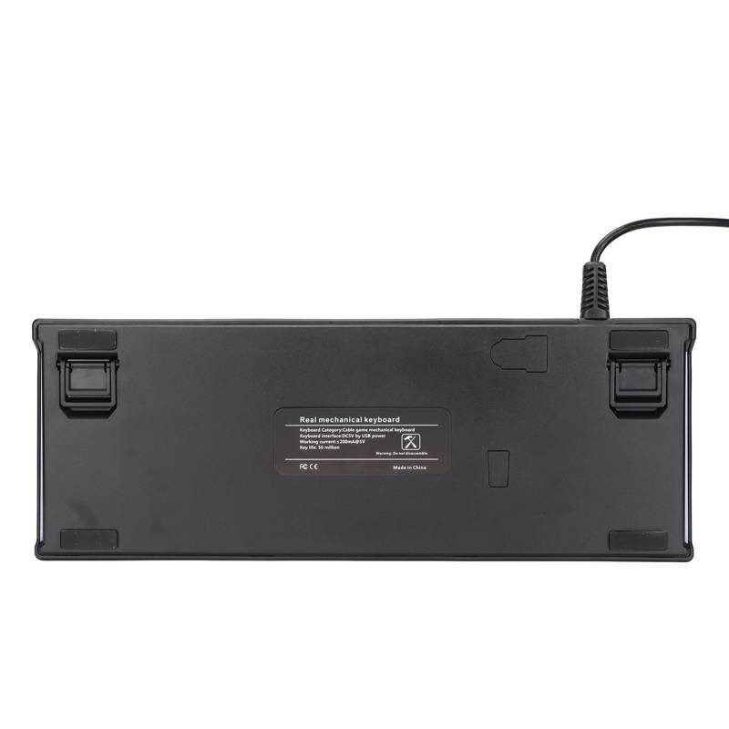 Mechanical Keyboard Cool Lighting RGB Backlit Mechanical Keyboard for Home for Office