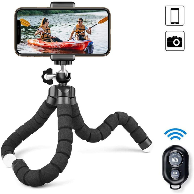 Mini trípode Universal para fotografía de pulpo, monopié para teléfono, Mini cámara, soporte para cámara web, Clip para teléfono inteligente, monopié, soporte Tripe