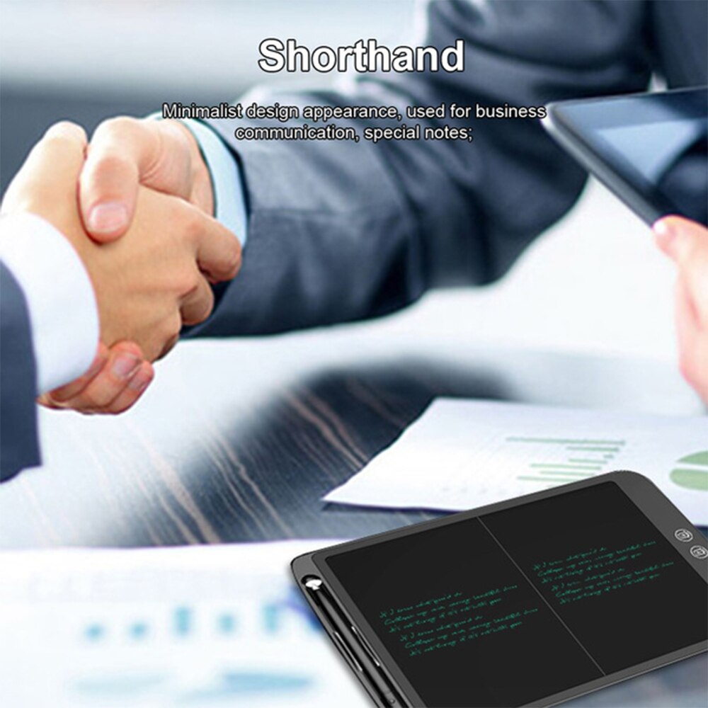 12-Inch Split Screen LCD Writing Tablet - Digital Drawing Board with Erasable Screen