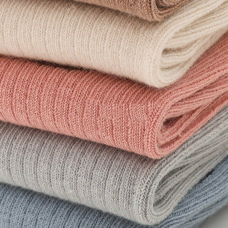 Calzini lunghi per bambini autunno inverno cartone animato striscia animale ginocchio alto neonato ragazza ragazzo calzini da pavimento calzino per bambini in morbido cotone