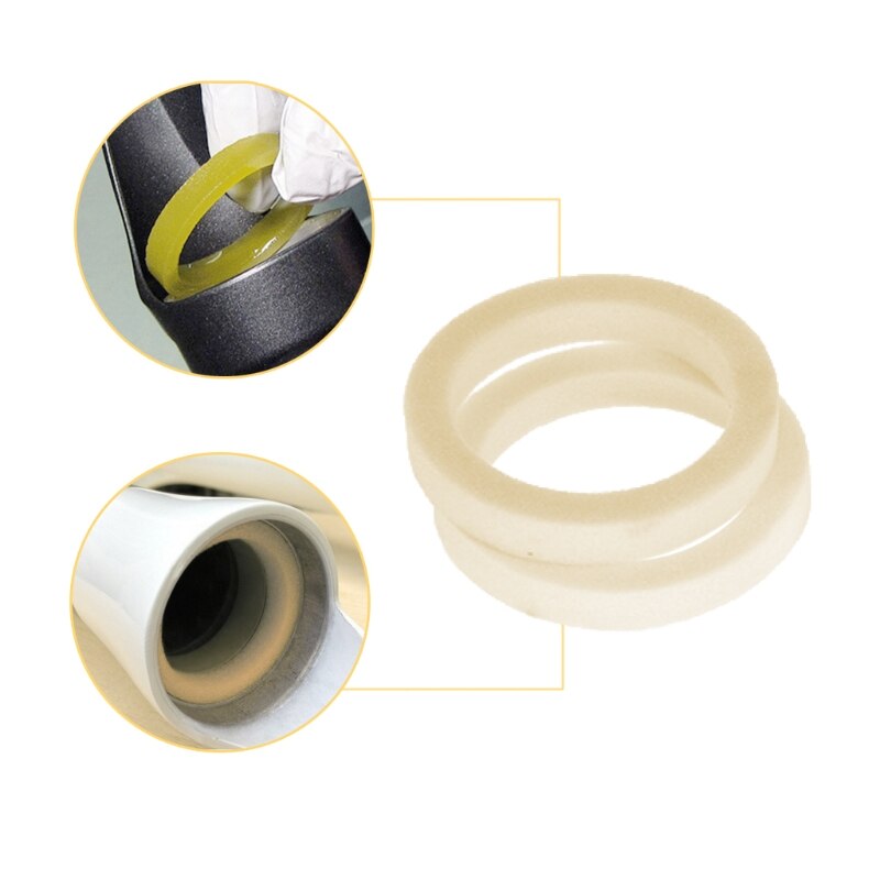 2pc Bicycle Sponge Ring Oil Sealed Foam Bike Front Fork For Fox Rockshox Manitou J6PF
