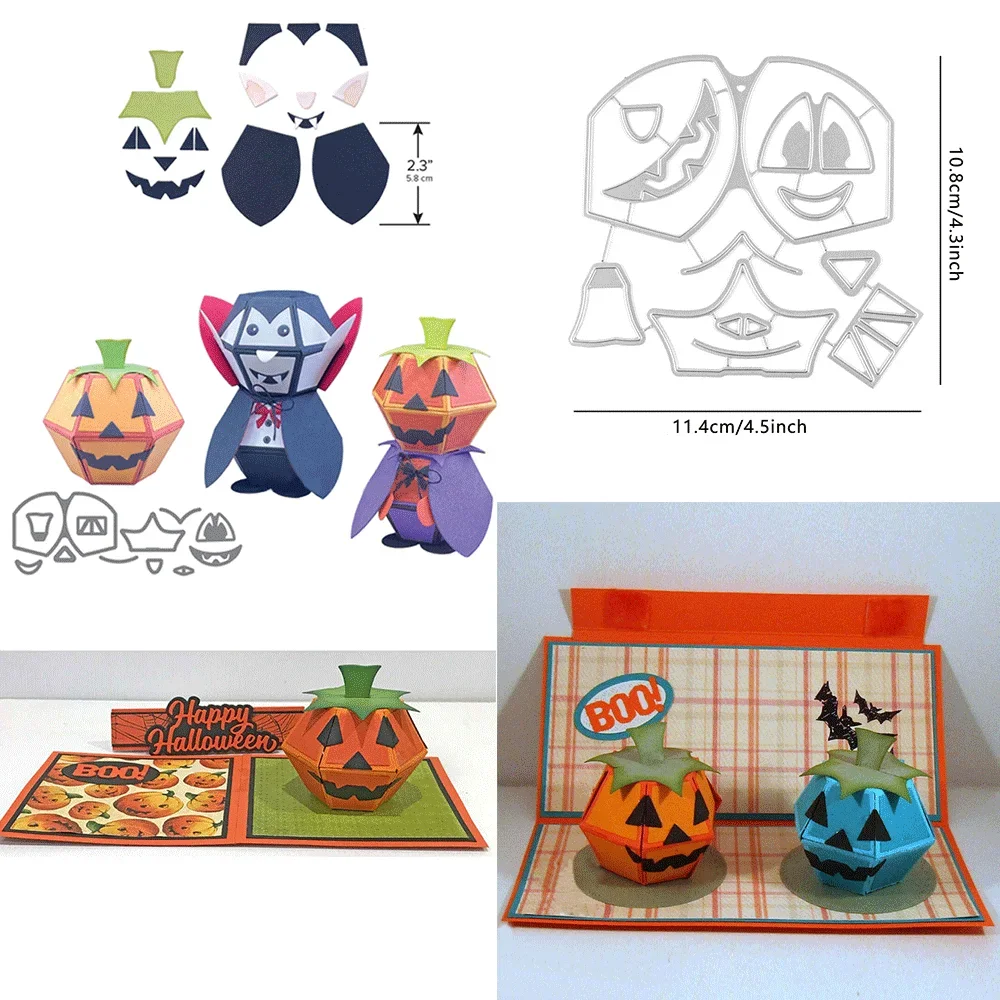 Troqueles de corte de Metal con bolas emergentes y accesorios, troquelados en relieve en 2025, para hacer tarjetas DIY, suministros para manualidades de álbumes de recortes: Azul oscuro